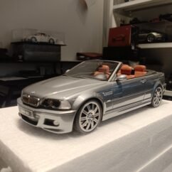 BMW E46 M3 Convertible 1:18 Silver
