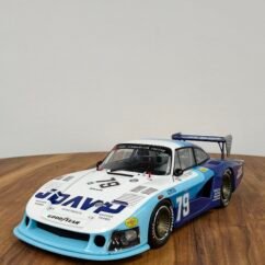 Porsche 935 MobyDick 24H Le mans 1982 blue with white 1:18