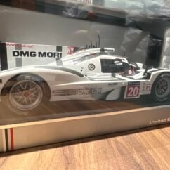Porsche 911 Hybird #20 24h Lemans 2014 White 1:18