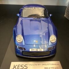Porsche 911 (993) GT1 Almeras 1:18 Blue