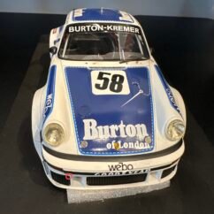 Porsche Burton Gurdjian Steve Wollek 58 White 1:18