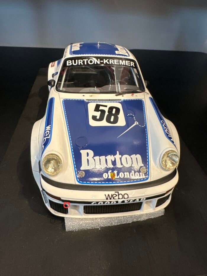 Porsche Burton Gurdjian Steve Wollek 58 White 1:18
