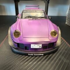 Porsche RWB 993 Matte Purple 1:18