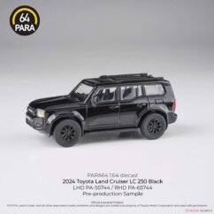 2024 Toyota Land Cruiser 250 Prado (Black) 1:64
