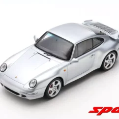 Porsche 993 turbo 1997 Silver 1:18