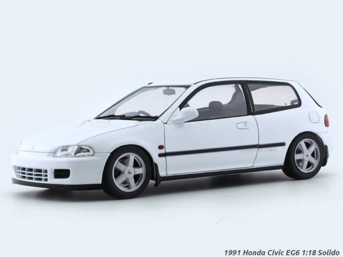 Honda Civic EG6 White 1:18
