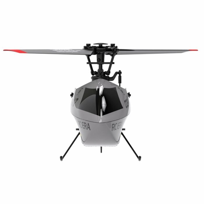 C129 V2 6-Axis Gyro 4 Channel Series Aerobatic Flight Altitude Hold Flybarless RC Helicopter RTF - Basic Remote Control with 2 Batteries Mode 1 (Right Hand Throttle) White - Image 5