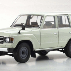 Toyota Land Cruiser 60 4WD, (White) 1:18