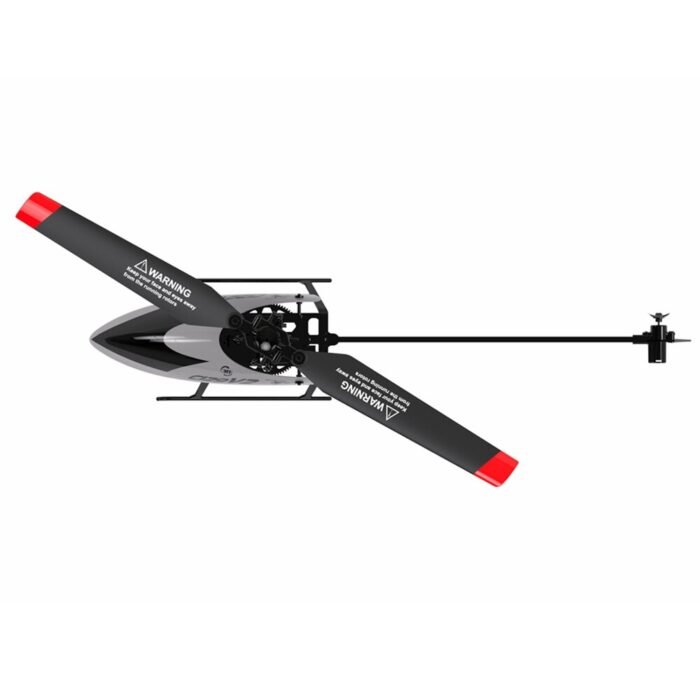C129 V2 6-Axis Gyro 4 Channel Series Aerobatic Flight Altitude Hold Flybarless RC Helicopter RTF - Basic Remote Control with 2 Batteries Mode 1 (Right Hand Throttle) White - Image 7