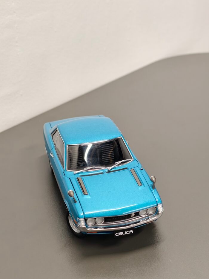 7878 Toyota Celica1600 GT TA22 Blue 1:18 - Image 12