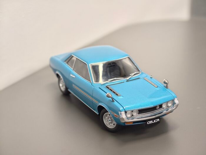 7878 Toyota Celica1600 GT TA22 Blue 1:18 - Image 10