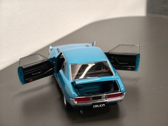 7878 Toyota Celica1600 GT TA22 Blue 1:18 - Image 9