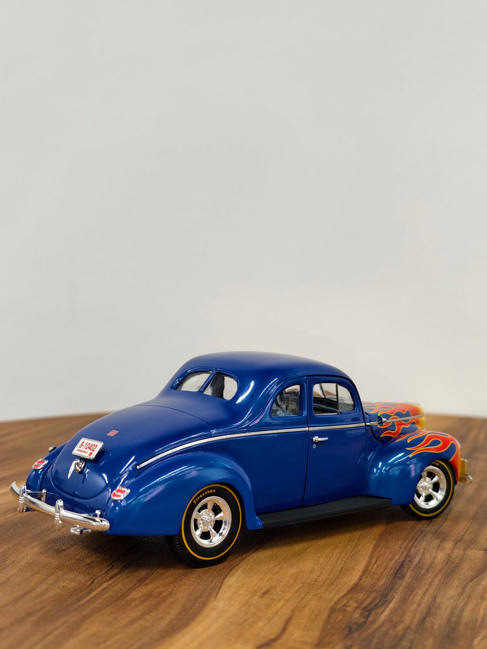 1940 Ford Street Rod 1:18 Blue - Image 2