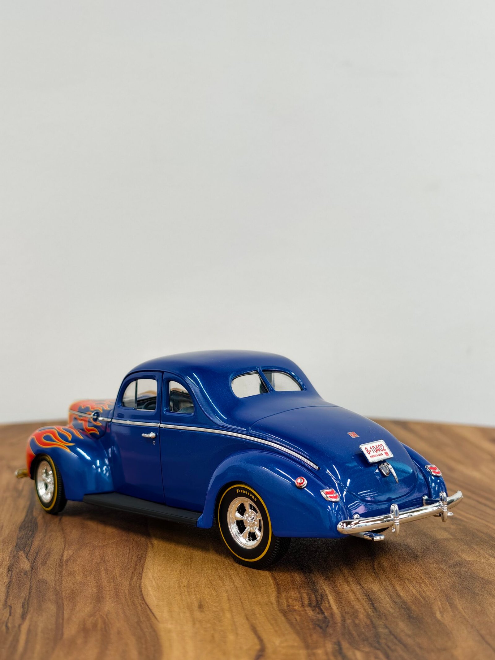 1940 Ford Street Rod 1:18 Blue - Image 3