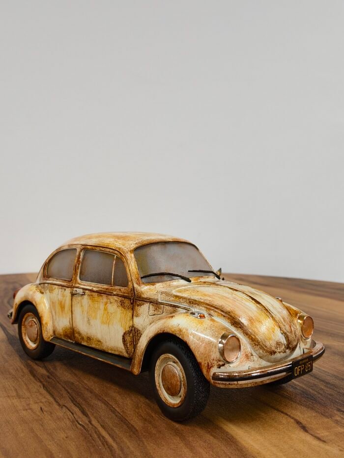 Volkswagen Beetle Racer 53 White 1:18 - Image 2