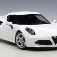 Alfa Romeo 4C Hardtop 1:18 Gloss White