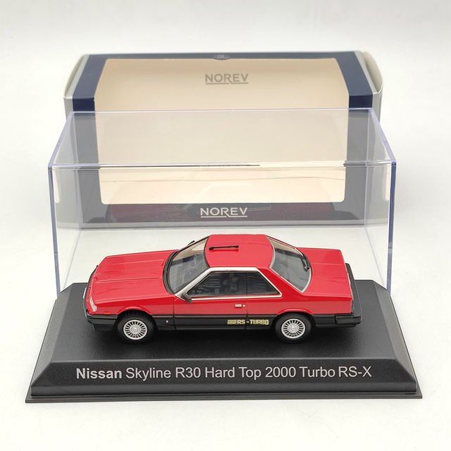 Nissan Skyline R30 Hard Top 2000 Turbo Rs-X 1993 (Red) 1:43