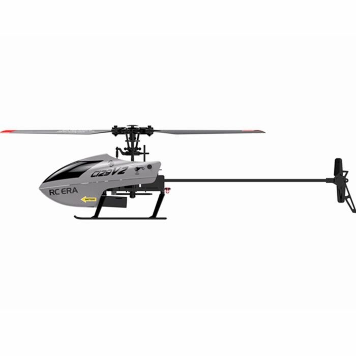 C129 V2 6-Axis Gyro 4 Channel Series Aerobatic Flight Altitude Hold Flybarless RC Helicopter RTF - Basic Remote Control with 2 Batteries Mode 1 (Right Hand Throttle) White - Image 10