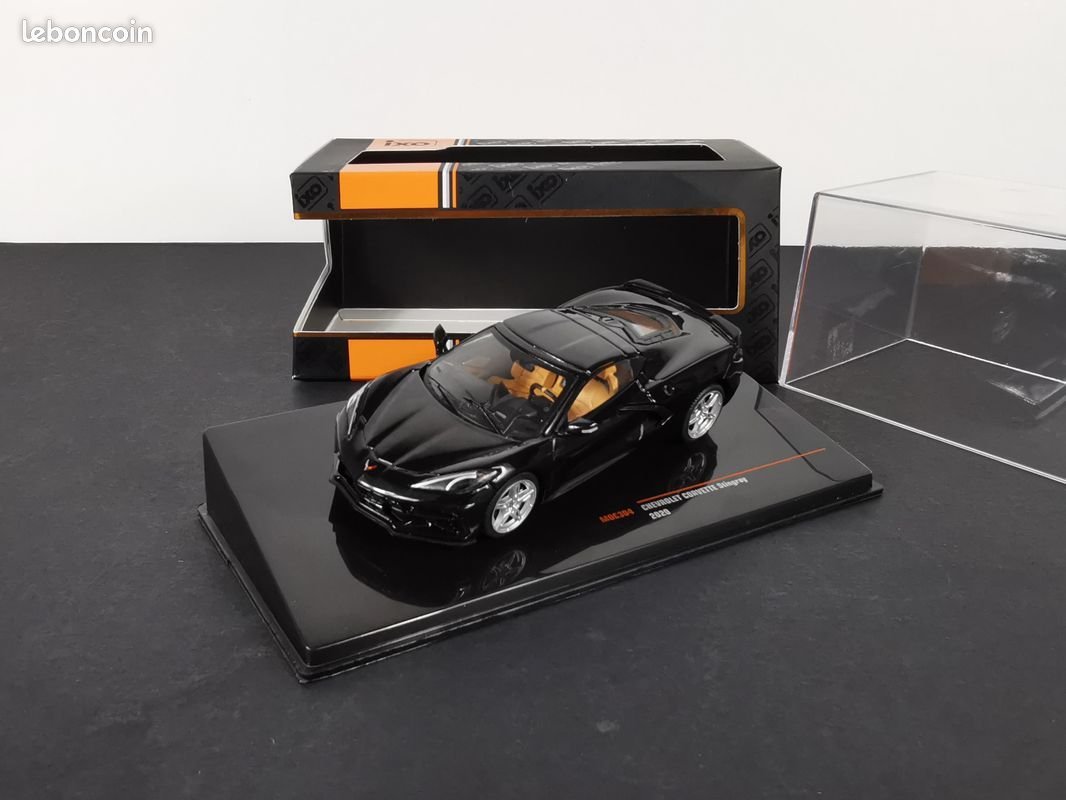 Chevrolet Corvette C8 Stingray 2020 (Black) 1:43