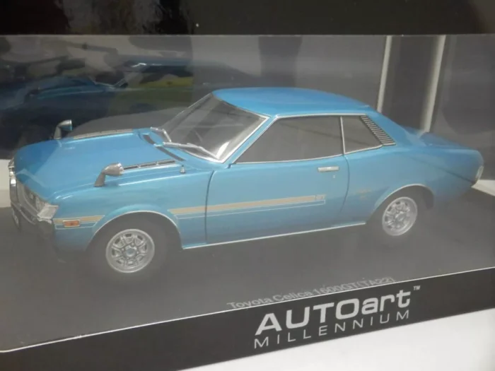 7878 Toyota Celica1600 GT TA22 Blue 1:18