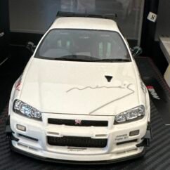 Nissan Skyline GT-R V Spec N1 (BNR34) 2021 White 1:18
