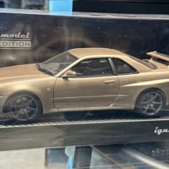 Nissan Skyline GT-R M-Spec Nür R34 1:18 Silica Breath