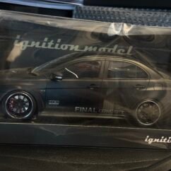 Mitsubishi Lncr Evltn X CZ4A 1:18 Matte Black