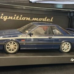 Nissan Skyline GT-R(R31) Dark Blue 1:18