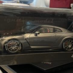 Nissan Top Secret GT-R (R35) 1:18 Gun Metallic