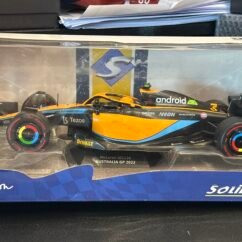 Mclaren MCL 36 Australia GP 2022 Black & Orange 1:18