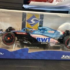 Alpine A522 Australia GP 2022 Black & Blue 1:18
