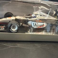 David Coulthard West Mclaren Mercedes MP4/13 Black & Gray 1:18