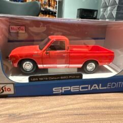 1973 Datsun 620 Pick Up 1:24 Red