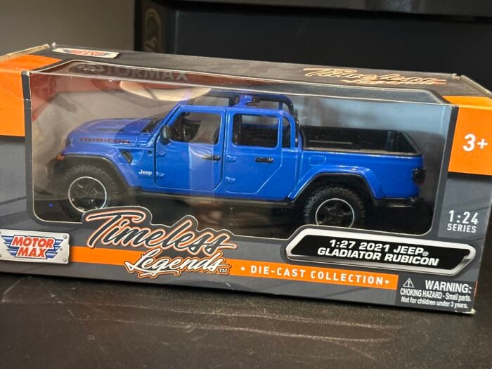 2021 Jeep Gladiator Rubicon 1:24 Blue