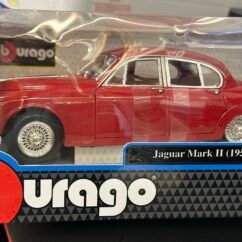 Jaguar Mark II 1959 Red 1:18