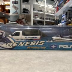 Polaris Genesis with Ford pick up & trailer 1:18 White