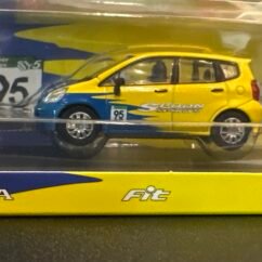 Honda 95 Fit Yellow with Blue 1:64