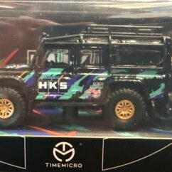 Land Rover Defender HKS Timemicro 1:64 Black