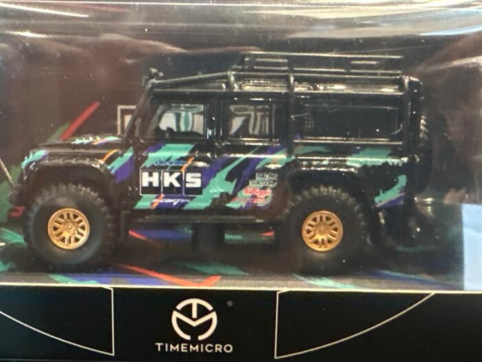 Land Rover Defender HKS Timemicro 1:64 Black