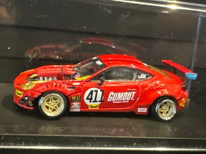 Toyota GT4586 1:64 Red