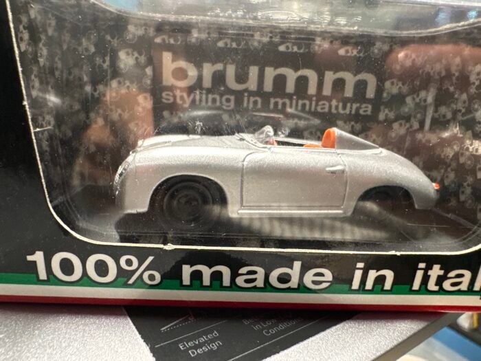 Porsche 356 Speedster Monza 1957 Silver 1:43