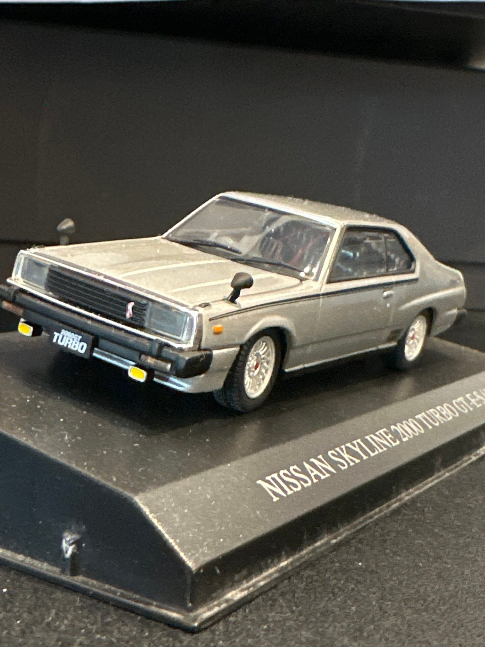 Nissan Skyline 2000 Turbo GT-E•S 1980 Silver 1:43