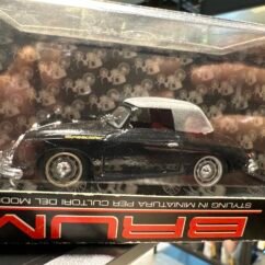 Porsche 356 Cabriolet Chiusa1952 Nero 1:43 Black