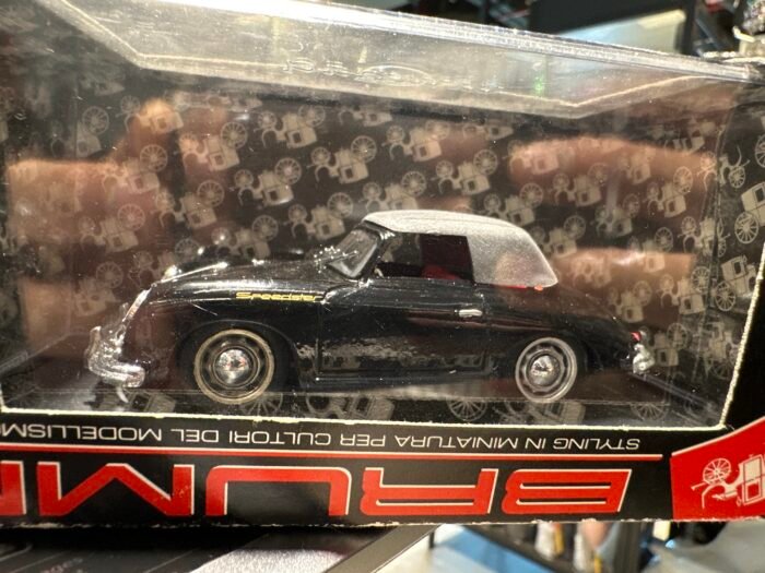 Porsche 356 Cabriolet Chiusa1952 Nero 1:43 Black