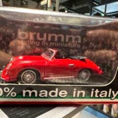 Porsche 356 Cabriolet Aperta1952 Red 1:43