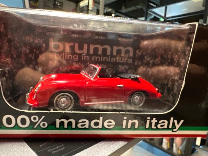 Porsche 356 Cabriolet Aperta1952 Red 1:43