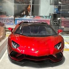Lamborghini Aventador S Roadster 2017 Red 1:18