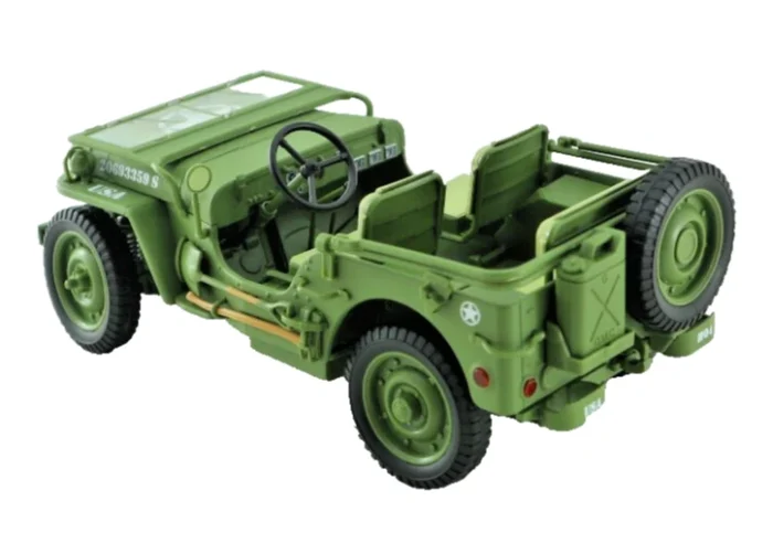 Jeep US Army Military American Diorama 77406A Green 1:18 - Image 2