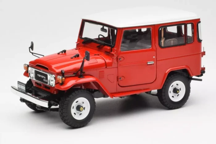 Toyota Land Cruiser  40 Van (Red) 1:18
