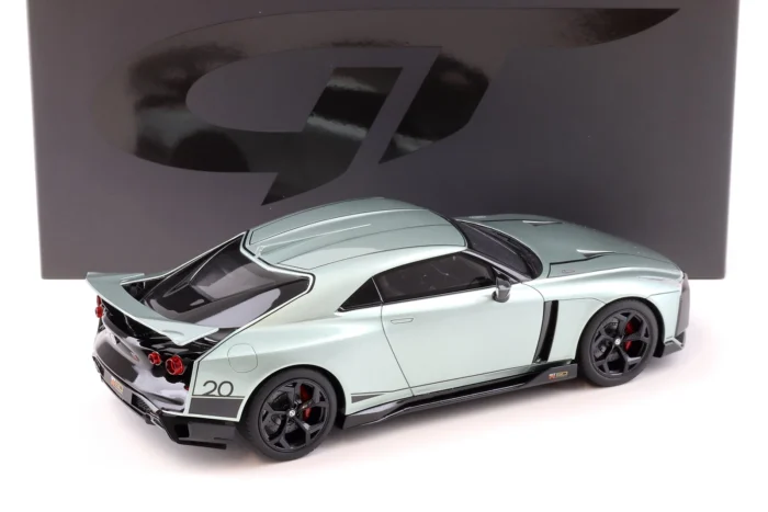 GT Spirit GT284 Nissan GTR R50 Coupe 2021 Light Green Metallic 1:18 - Image 2